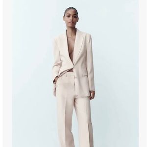 Zara fitted straight cut blazer